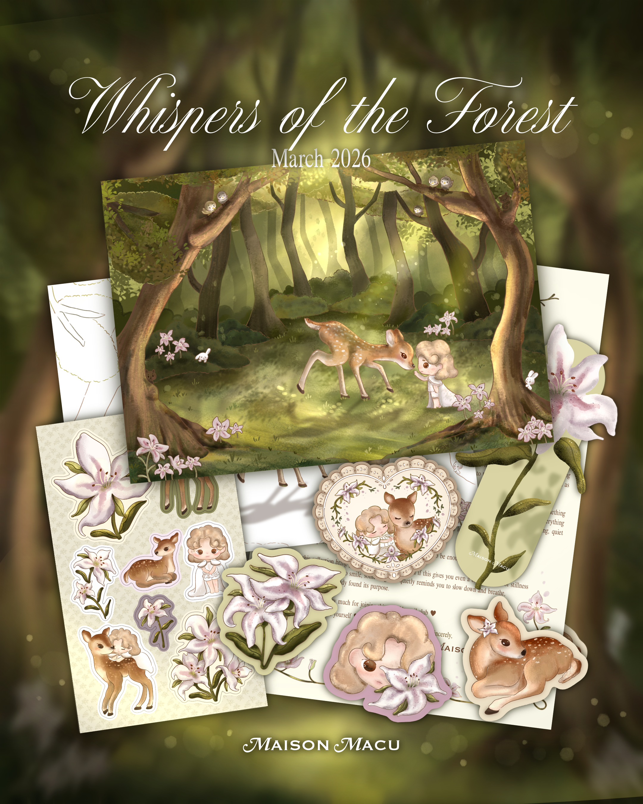 Whispers of the Forest Collection - March 2026