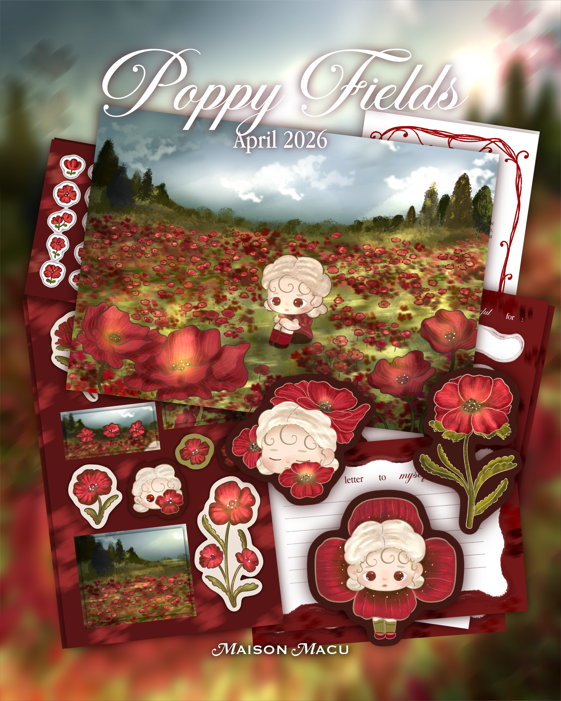 Poppy Fields Collection - April 2026